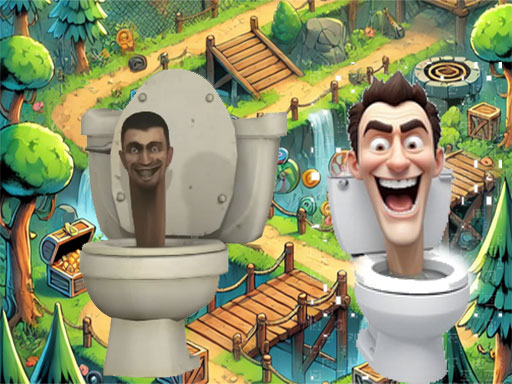Skibidi Toilet Cross The Road gameplay preview