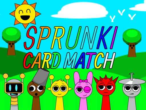 Sprunki Memory Card Match gameplay preview