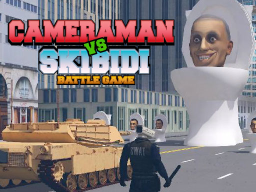 Cameraman vs Skibidi Battle Game gameplay preview